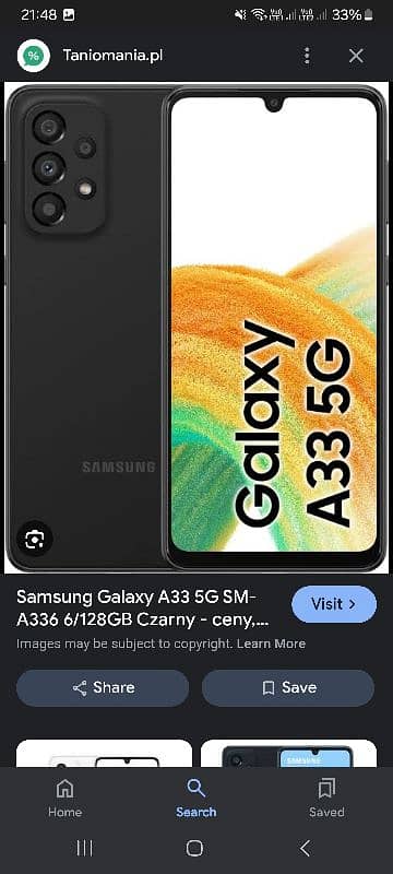 Samsung A33 5g 8 128 1