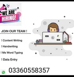 online job at home/Google/easy/ platform/part time / full time