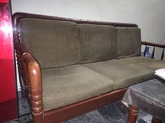 5 seater Heritage Sofa | Wooden Sofa | Sofa Set | Sofa | wooden table