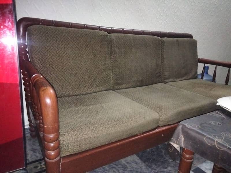 5 seater Heritage Sofa | Wooden Sofa | Sofa Set | Sofa | wooden table 0