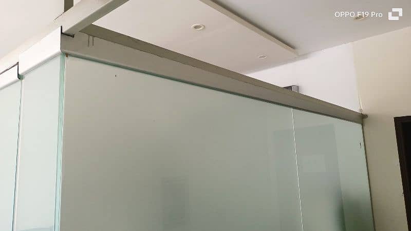 Glass partition 3