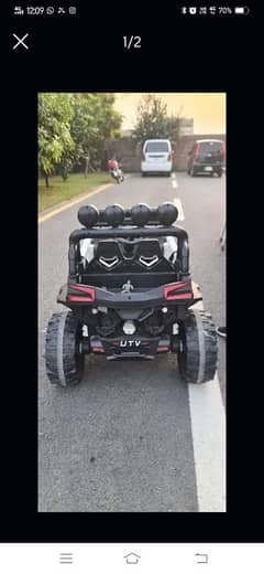 UTV-Ride On Electronic Jeep