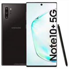 samsung note 10 plus 5G 12 / 512 frash  set all OK all sim working 0