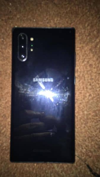 samsung note 10 plus 5G 12 / 512 frash  set all OK all sim working 4