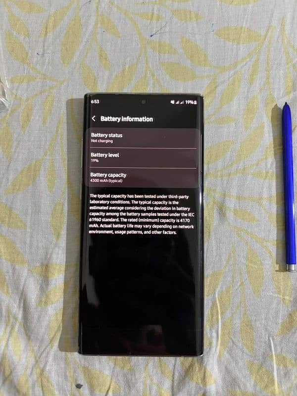 SAMSUNG GALAXY NOTE 10+ 5G 12Gb/256Gb 11