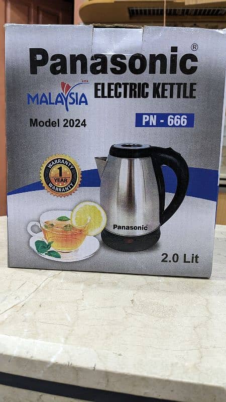 Electric kettle Stainless Steel Body -Automatic instant Heating 2