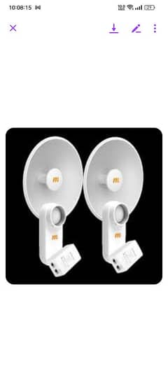 : Mimosa C5x Pair (5 Months Used) on tower - 9/10 Condition with PoE