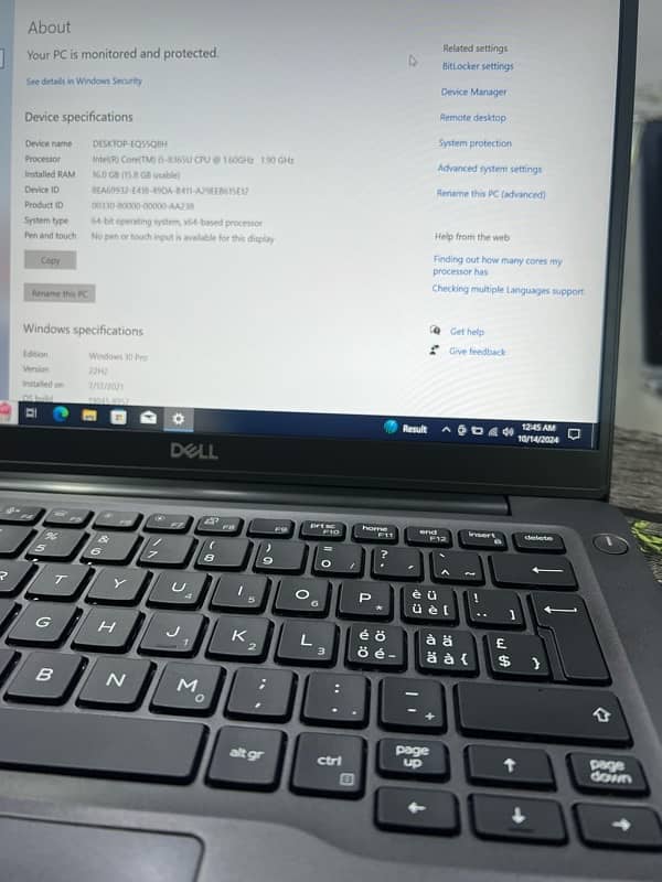 Dell Latitude 7300 i5 8Gen 3