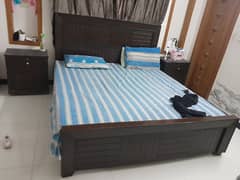 Double bed w/o mattress size 72x72 0