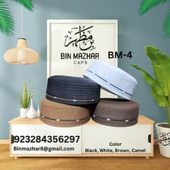 bin Mazhar cap provide the best quality of Coustmar service