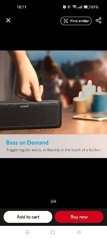 Anker Soundcore boost 20W 1