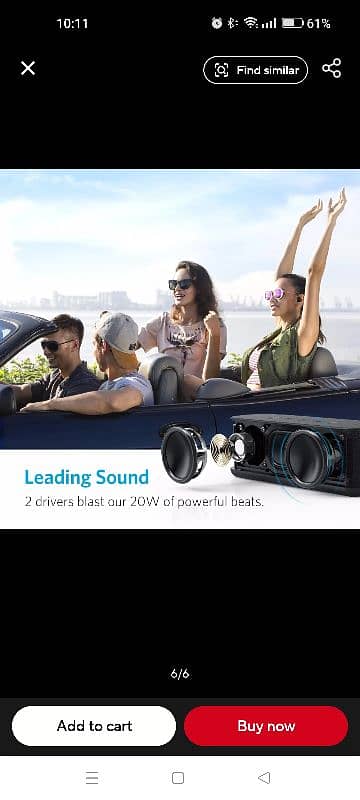 Anker Soundcore boost 20W 5