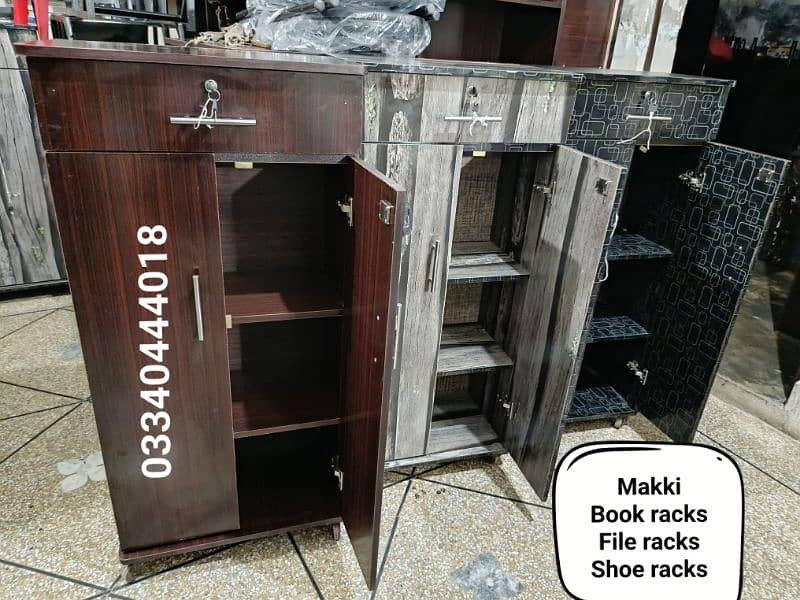 Almari/Cabinet/Cupboard/2door almari/book racks/shoe racks/file racks 1