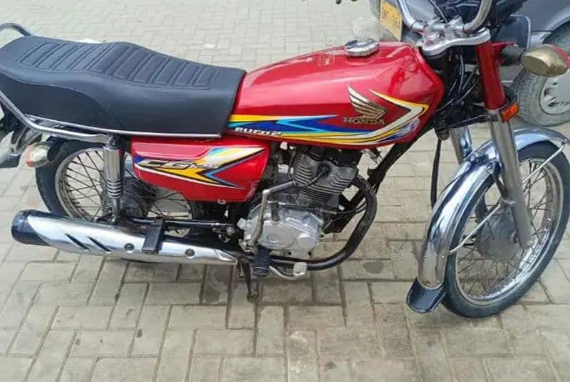 Honda CG 125 Bike Model 2019 For Sale Call'"03278290878 0