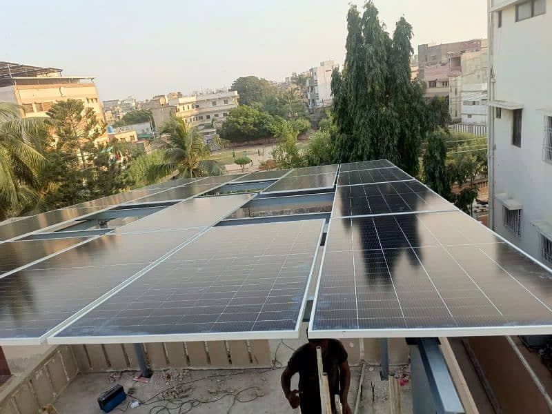 solar structure in Karachi. 3