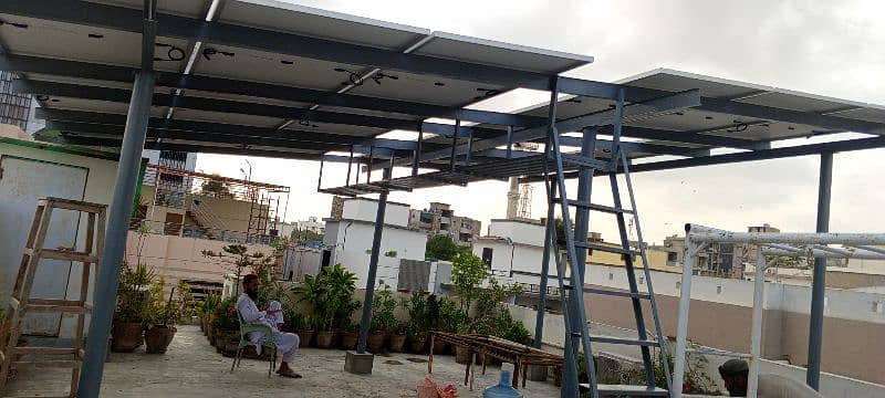 solar structure in Karachi. 7