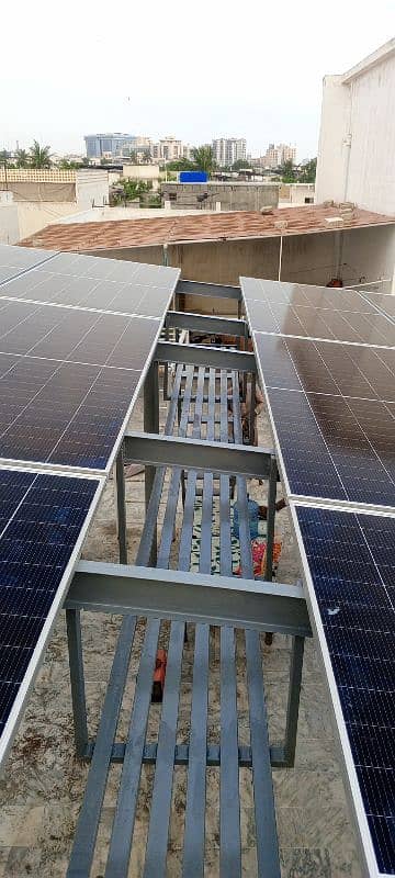 solar structure in Karachi. 9