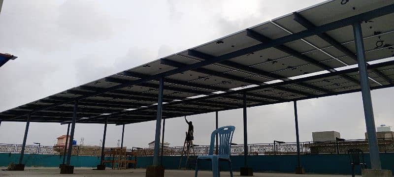 solar structure in Karachi. 12