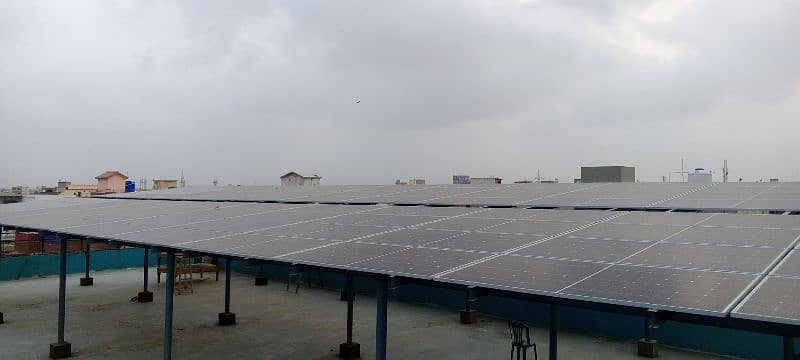 solar structure in Karachi. 13