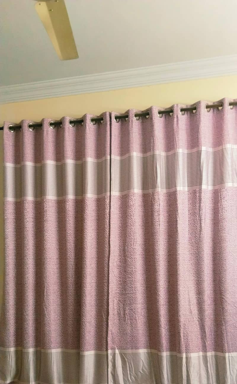 High Quality and full size windows curtains for Four Windows 1