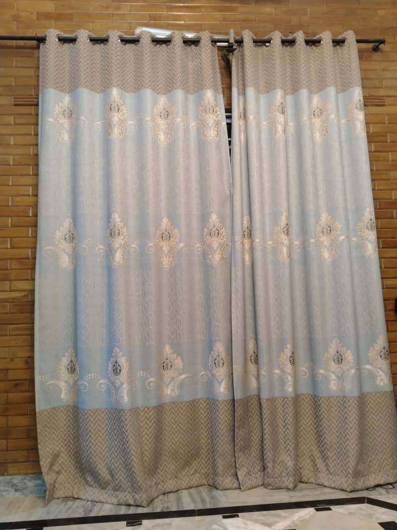 High Quality and full size windows curtains for Four Windows 3