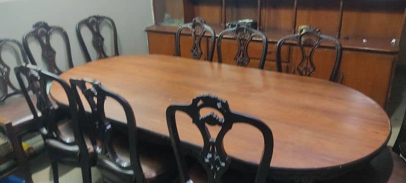 Dinning Table With 10 Chairs 1