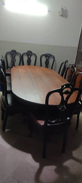 Dinning Table With 10 Chairs 4