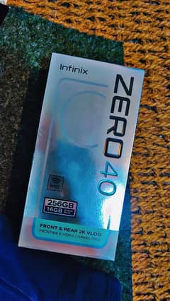 Infinix zero 40 with accidental screen warranty