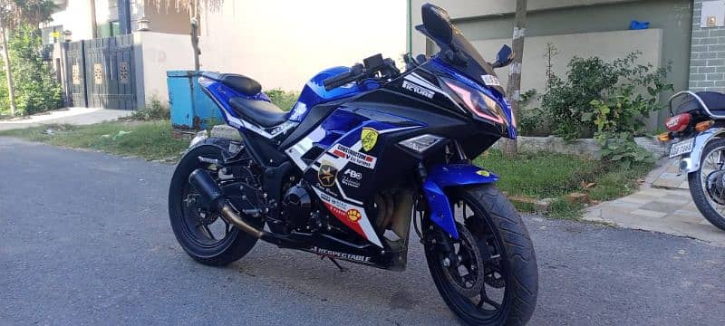 kawasaki ninja 400 double cylinder Chinese water cooled 8