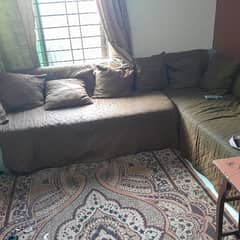 solid sofa used 0