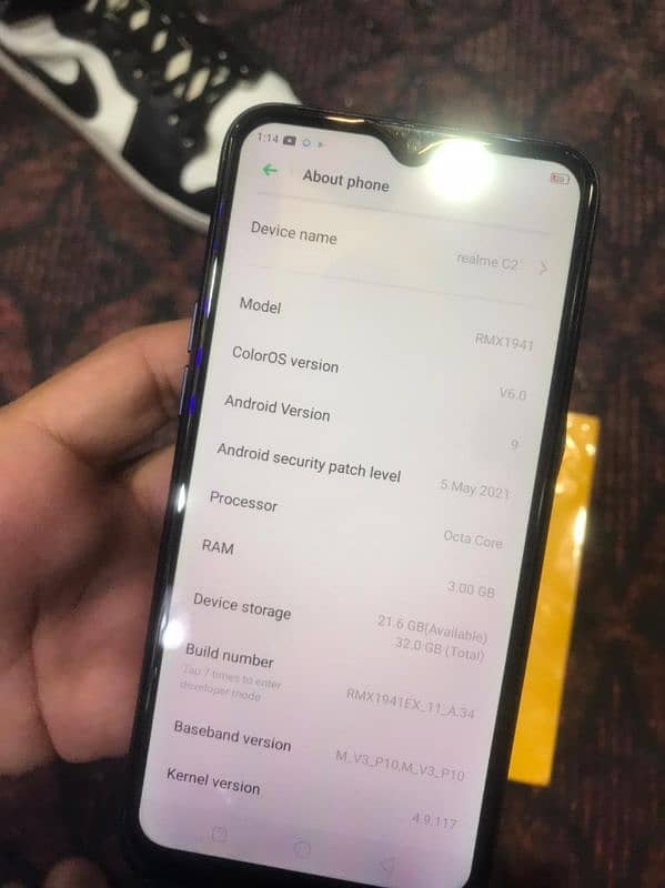 Realme c2 sealed set 2