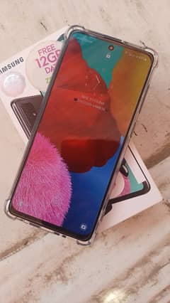 SAMSUNG GALAXY A51 8/128 WITH BOX EXCHANGE POSSIBLE 0