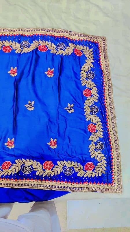 Partywear Shamose Silk Saree 2