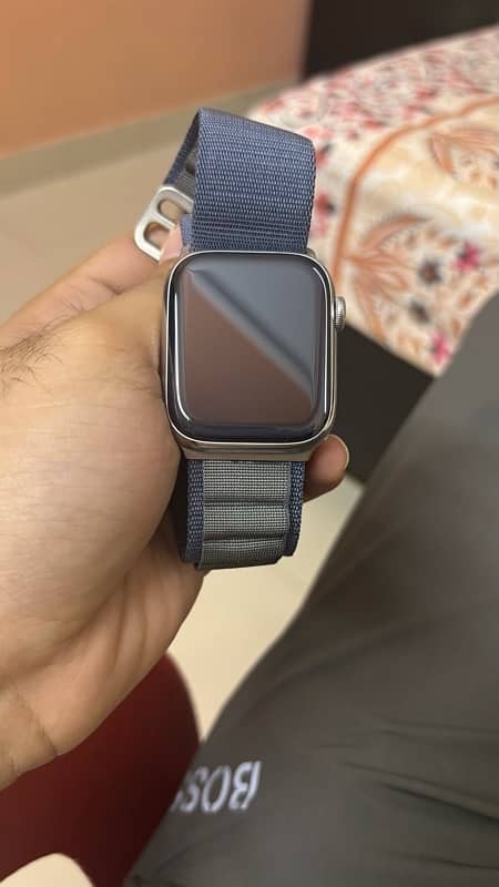 apple watch series 9 45mm stainless steel 0