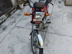 Road Prince 70cc Bike Red Colour Genuine Good Condition