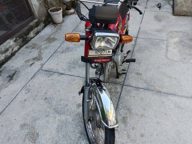 Road Prince 70cc Bike Red Colour Genuine Good Condition 0