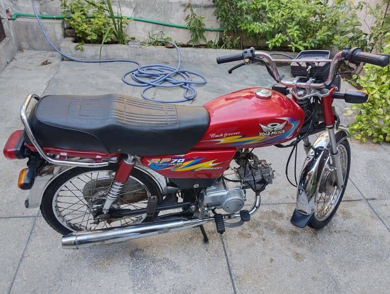 Road Prince 70cc Bike Red Colour Genuine Good Condition 4