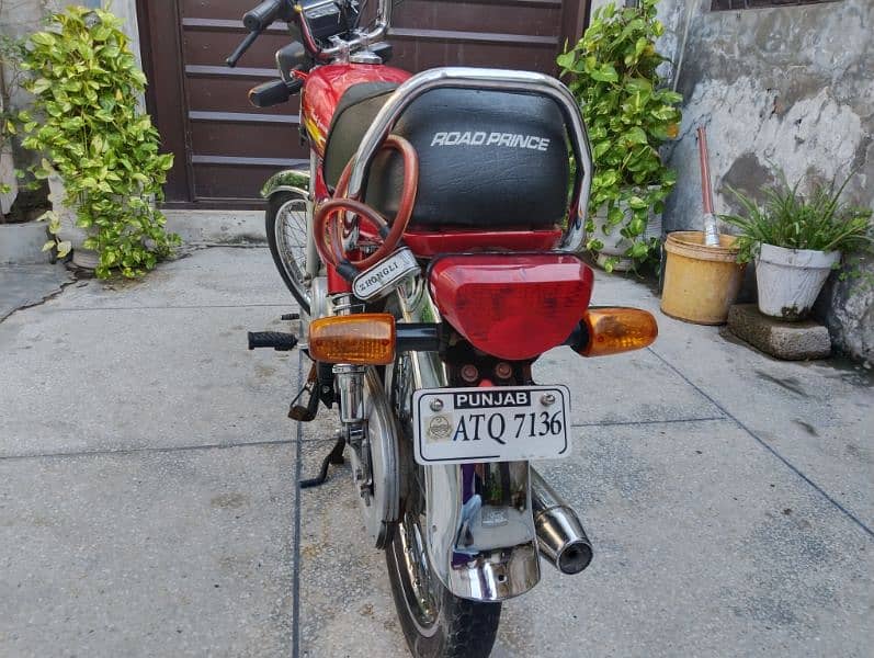 Road Prince 70cc Bike Red Colour Genuine Good Condition 10