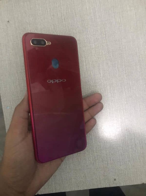 oppo f9 used with box 1