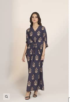 Silk kaftan 0