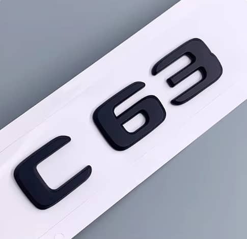 E63 C63 Kompressor AMG C43 C180 C200 E240 E250 S350 S500 6.3 Logo S63 4