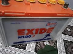 Exide battery 100A