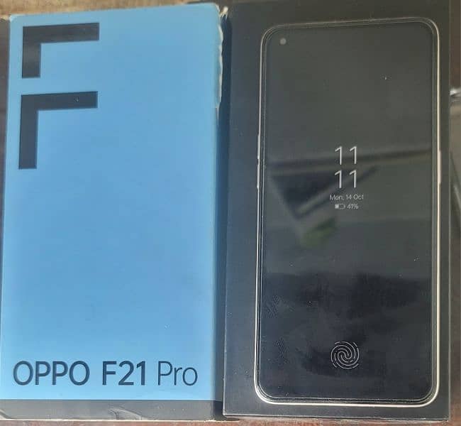 OPPO F21 PRO 4G WITH BOX AND CHARGER 1