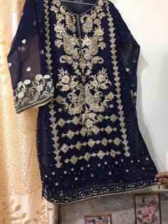 3 peice embroided shalwar kameez