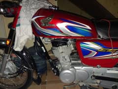 Honda cg 125  2022 Maintain Like Rani Golden Number