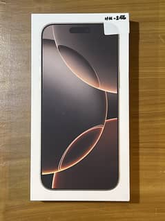 Iphone 16 Pro max 256GB HK Dessert titanium (physical dual sim)