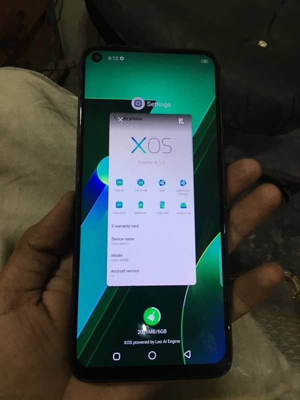 infinix Not 7 6/128 Official 6