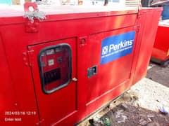 30 kva perkins U. K manufactured diesel generator