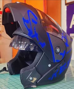 blue ozone helmet. 0