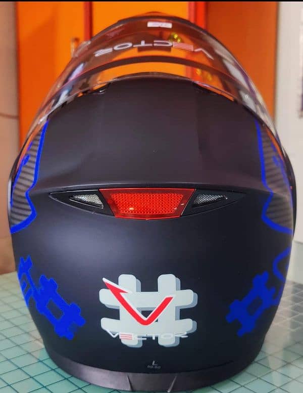 blue ozone helmet. 2